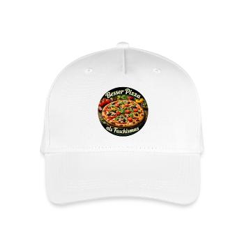Meilleure pizza que fascisme - Casquette de baseball bio Enfant - blanc - Devant