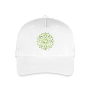Mandala - Organic Kids’ Baseball Cap - white - Front