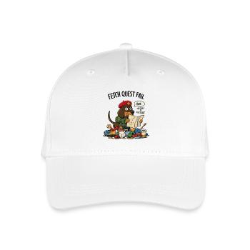 Échec de quête de collecte Petit - Casquette de baseball bio Enfant - blanc - Devant