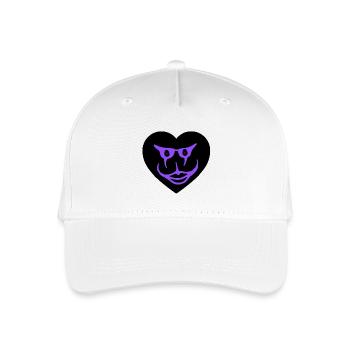 Liebe - Kinder Bio Basecap - Weiß - Vorne