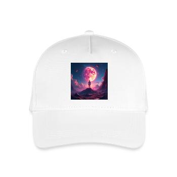 Mondreich Traumlandschaft - Kinder Bio Basecap - Weiß - Vorne