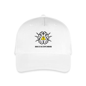 BRAIN.EXE HAS STOPPED WORKING - Panne Cérébrale NO - Casquette de baseball bio Enfant - blanc - Devant
