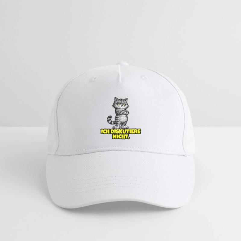 Ich diskutiere nicht. – Grumpy Katze (CAT) Kinder Bio Basecap