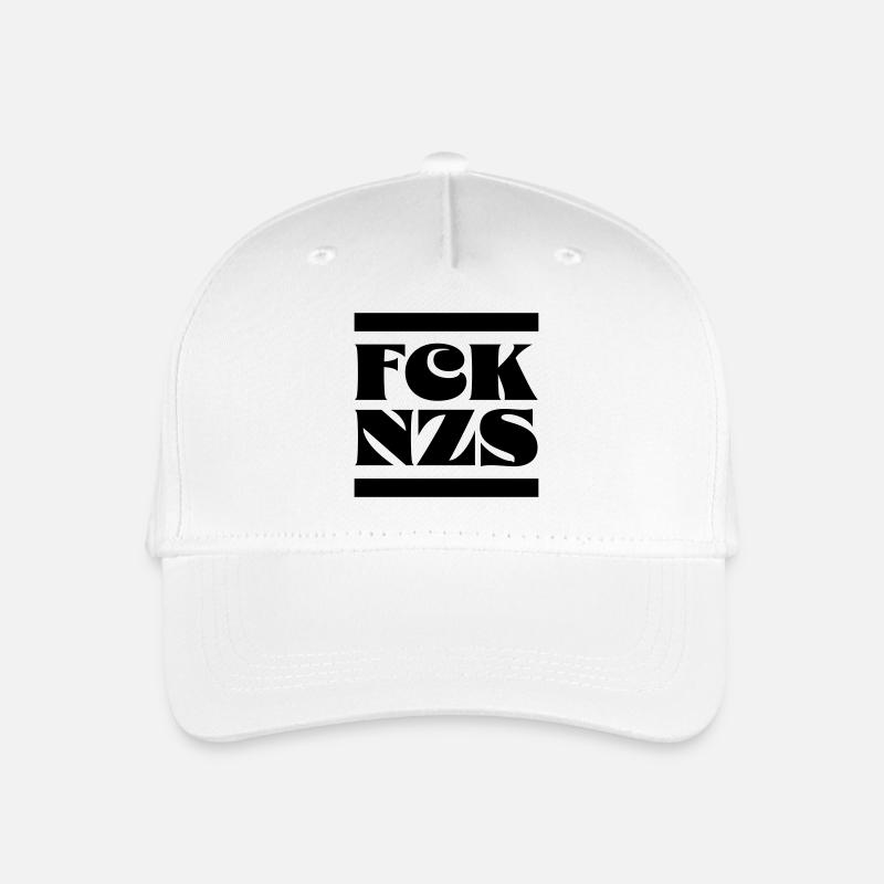 FCK NZS - Organic Kids’ Baseball Cap - white