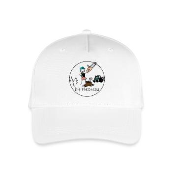 La truie forestière - Casquette de baseball bio Enfant - blanc - Devant