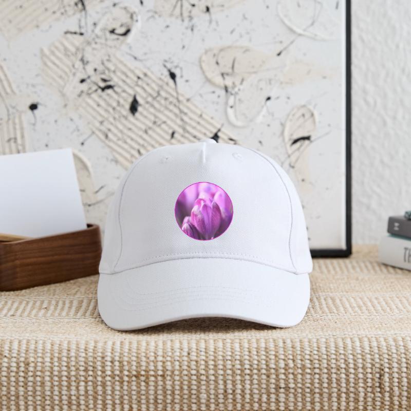 Crocus Crocus Fleurs violettes Crocus Bourgeon de crocus Casquette de baseball bio Enfant