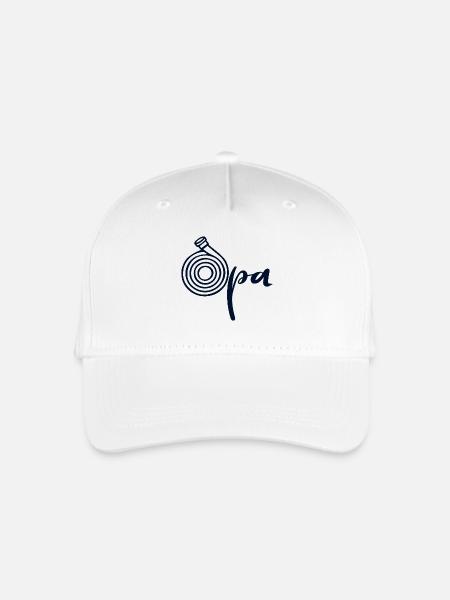 Grand-père tuyau d’arrosage - Casquette de baseball bio Enfant - blanc