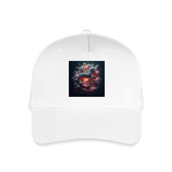 hypocampal - Organic Kids’ Baseball Cap - white - Front