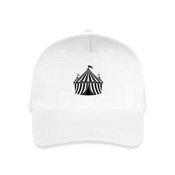 Circus Tent - Organic Kids’ Baseball Cap - white - Front