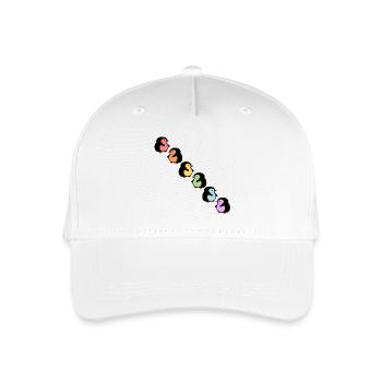 Inclusion Diversity Penguins - Organic Kids’ Baseball Cap - white - Front