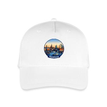 Ville hanséatique de Hambourg 2026 - Casquette de baseball bio Enfant - blanc - Devant
