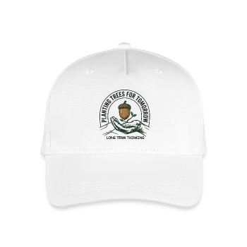 Tree Planting Long Term - Kinder Bio Basecap - Weiß - Vorne