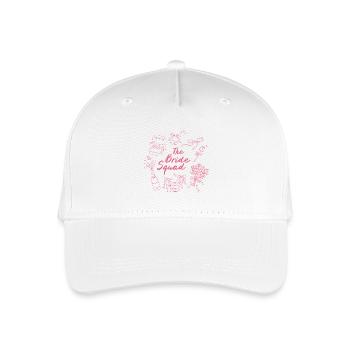 The Bride Squad Pink Bridal Icons - Kinder Bio Basecap - Weiß - Vorne