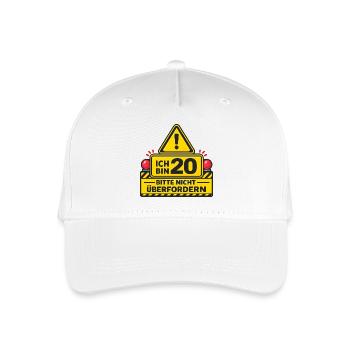 20th Birthday - Organic Kids’ Baseball Cap - white - Front