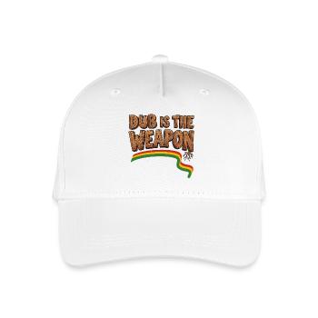 Dub Reggae Weapon - Kinder Bio Basecap - Weiß - Vorne