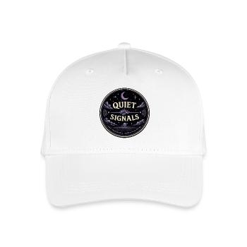 Quiet Signals Cosmos Night - Organic Kids’ Baseball Cap - white - Front