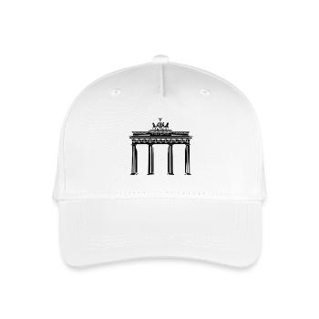 Porte de Brandebourg à Berlin - Casquette de baseball bio Enfant - blanc - Devant