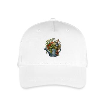 Chaos Gardening Watering Can Tomato Herbs - Organic Kids’ Baseball Cap - white - Front