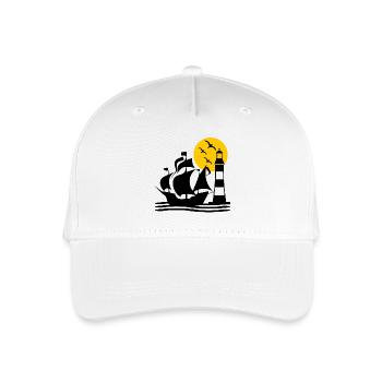 Sail - Organic Kids’ Baseball Cap - white - Front