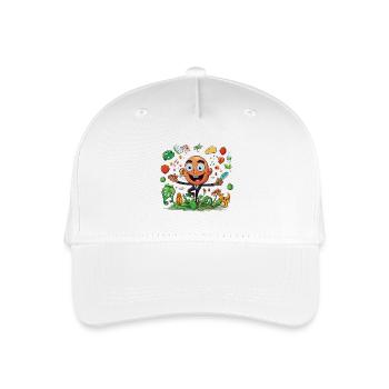 Héros de cuisine Magie des légumes - Casquette de baseball bio Enfant - blanc - Devant