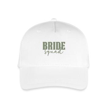 Bride Squad - Organic Kids’ Baseball Cap - white - Front
