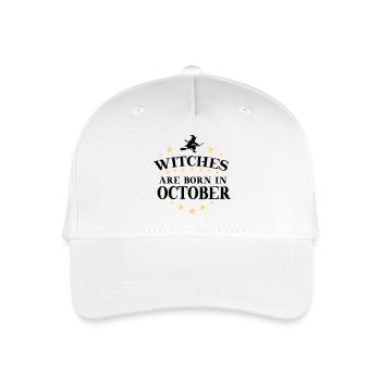 Witches October - Organic Kids’ Baseball Cap - white - Front