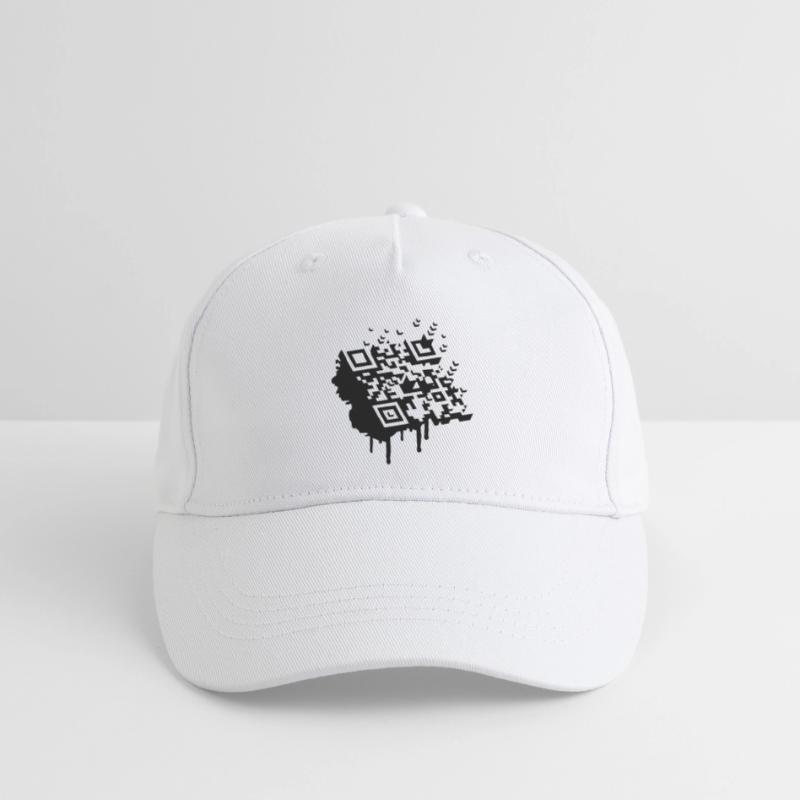 A 3D bar code as a graffiti Organic Kids’ Baseball Cap