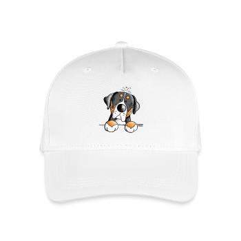Großer Schweizer Sennenhund - Kinder Bio Basecap - Weiß - Vorne