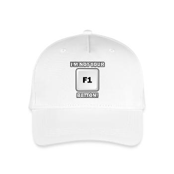 I'm not your key - Organic Kids’ Baseball Cap - white - Front