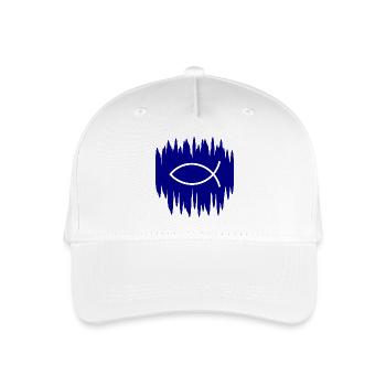 Jésus poisson Ichthys poisson poisson poisson - Casquette de baseball bio Enfant - blanc - Devant