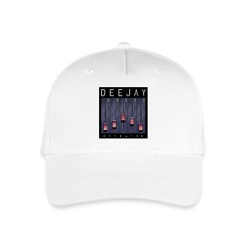 Conception du Fader de l’opérateur Deejay - Casquette de baseball bio Enfant - blanc - Devant