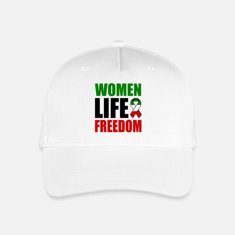 Women life freedom - Kinder Bio Basecap - Weiß