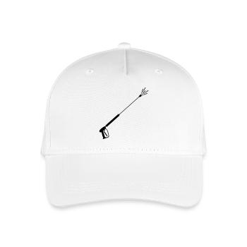 Nettoyage de façade de pulvérisateur à haute pression 5 - Casquette de baseball bio Enfant - blanc - Devant