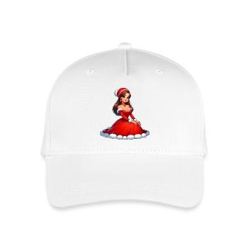 Ded Moroz Snegurochka, Russian Santa Claus - Organic Kids’ Baseball Cap - white - Front