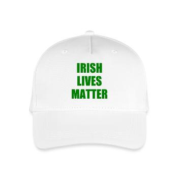 irish lives matter - Kinder Bio Basecap - Weiß - Vorne