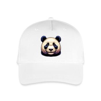 Panda - Kinder Bio Basecap - Weiß - Vorne