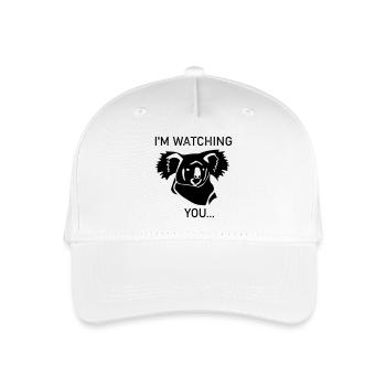 Koala vous regarde - Casquette de baseball bio Enfant - blanc - Devant