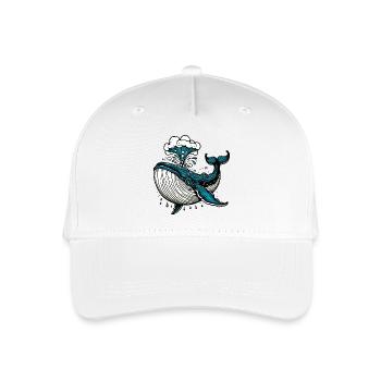 Wal - Kinder Bio Basecap - Weiß - Vorne