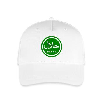 Halal - Kinder Bio Basecap - Weiß - Vorne