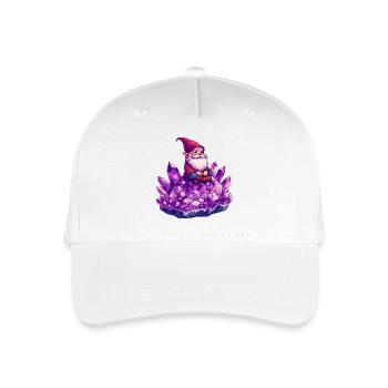 Gnom - Kinder Bio Basecap - Weiß - Vorne