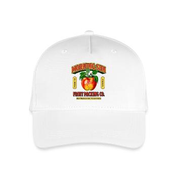 Morning Sun Fruit Label - Kinder Bio Basecap - Weiß - Vorne