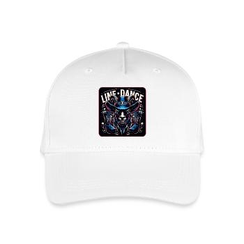 Ziegen und Line Dance lustige Ziege mit Stetson - Kinder Bio Basecap - Weiß - Vorne