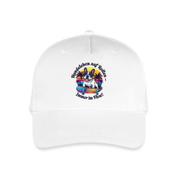 Chiens en mouvement - Casquette de baseball bio Enfant - blanc - Devant