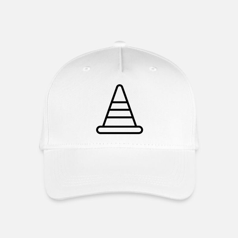 cone - Organic Kids’ Baseball Cap - white