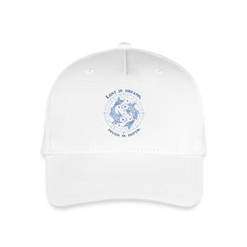 Pisces Zodiac Sign – Dreamy Astrological Gift - Kinder Bio Basecap - Weiß - Vorne