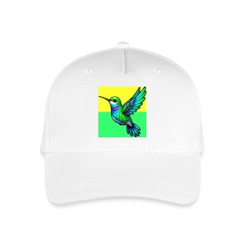 Kolibri - Kinder Bio Basecap - Weiß - Vorne