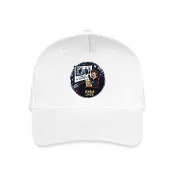 Horror Lover Cinema Night Design - Organic Kids’ Baseball Cap - white - Front