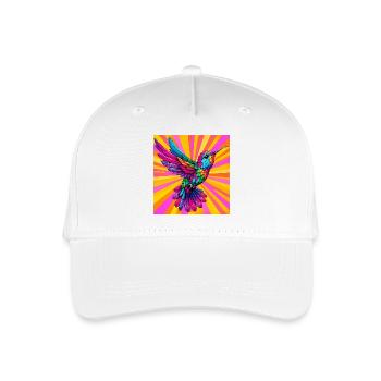 Kolibri - Kinder Bio Basecap - Weiß - Vorne
