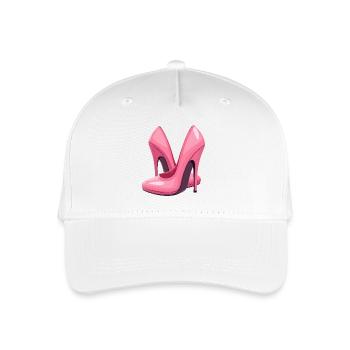High Heels Schuhe - Kinder Bio Basecap - Weiß - Vorne