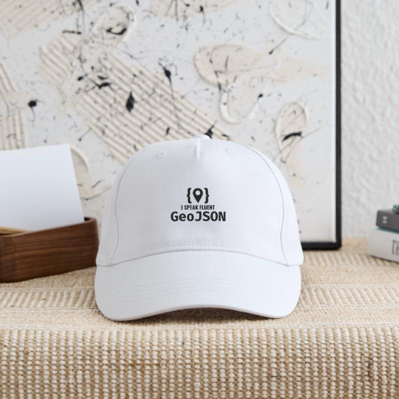 GeoJSON Developer Coder Programmer GIS Mapping Organic Kids’ Baseball Cap